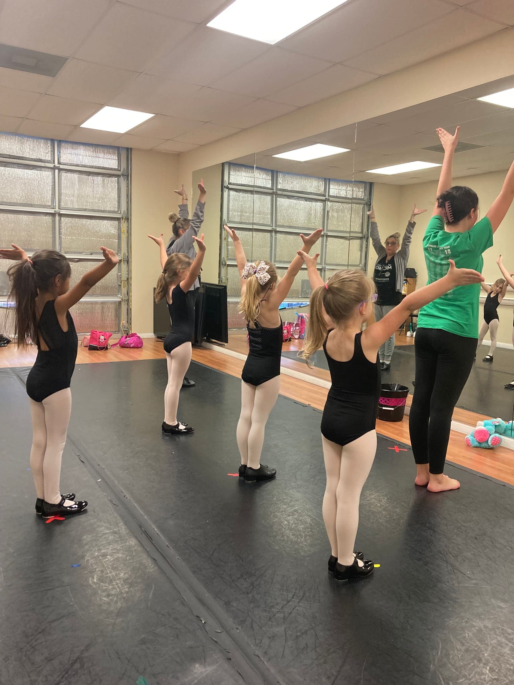 Dance studio movement detail