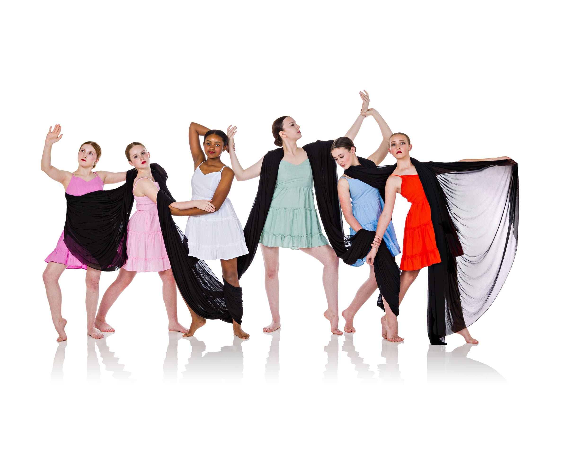 The Collective ballet dancers performing on stage