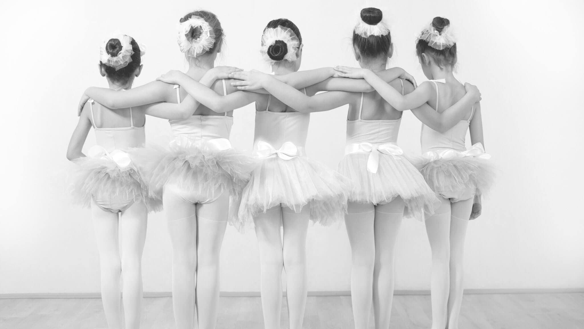 Ballet dancers performing on stage